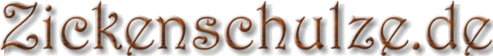 Zickenschulze.de (Texteffekt: Mahagoni und Schatten)